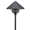 KICHLER 15211BKT Large One Tier 120V Path Light Textured Black