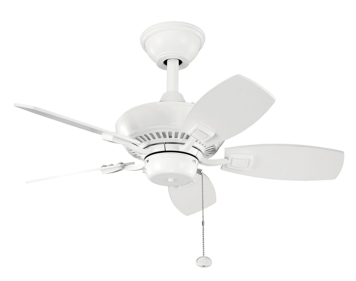 KICHLER 300103WH Canfield 30" Fan White