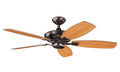 KICHLER 300117OBB Canfield 52" Fan Oil Brushed Bronze