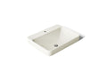 KOHLER K-2660-1-96 Vox 23" Rectangular Vessel Bathroom Sink - Biscuit