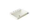 KOHLER K-2660-8-96 Vox 23" Rectangular Vessel Bathroom Sink - Biscuit