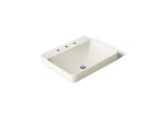 KOHLER K-2660-8-96 Vox 23" Rectangular Vessel Bathroom Sink - Biscuit
