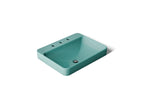 KOHLER K-2660-8-H15 Vox 23" Rectangular Vessel Bathroom Sink - 150Th Spring Green