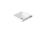 KOHLER K-2661-0 Vox 16-1/4" Square Vessel Bathroom Sink - White
