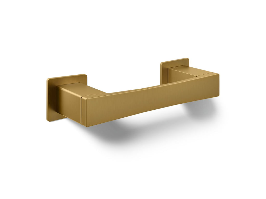 KOHLER K-26638-2MB Honesty Pivoting Toilet Paper Holder - Vibrant Brushed Moderne Brass