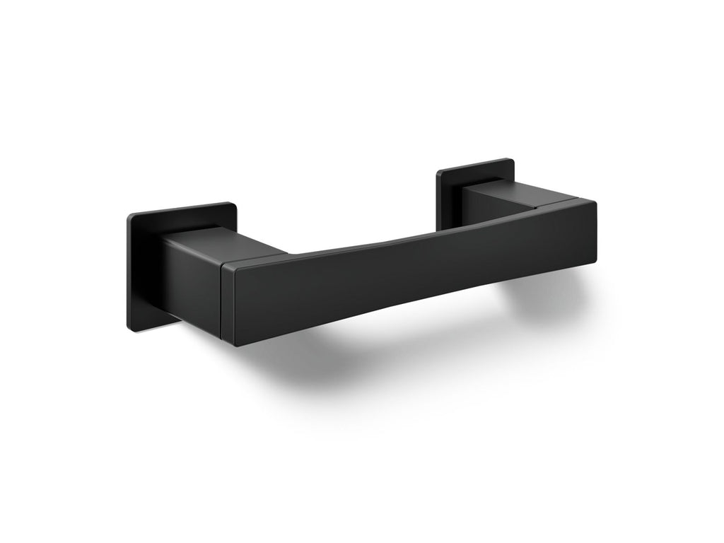 KOHLER K-26638-BL Honesty Pivoting Toilet Paper Holder - Matte Black