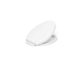 KOHLER K-26801-0 Impro Readylatch Quiet-Close Elongated Toilet Seat - White