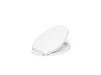 KOHLER K-26801-0 Impro Readylatch Quiet-Close Elongated Toilet Seat - White