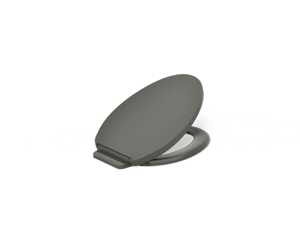 KOHLER K-26801-58 Impro Readylatch Quiet-Close Elongated Toilet Seat - Thunder Grey