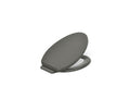 KOHLER K-26801-58 Impro Readylatch Quiet-Close Elongated Toilet Seat - Thunder Grey