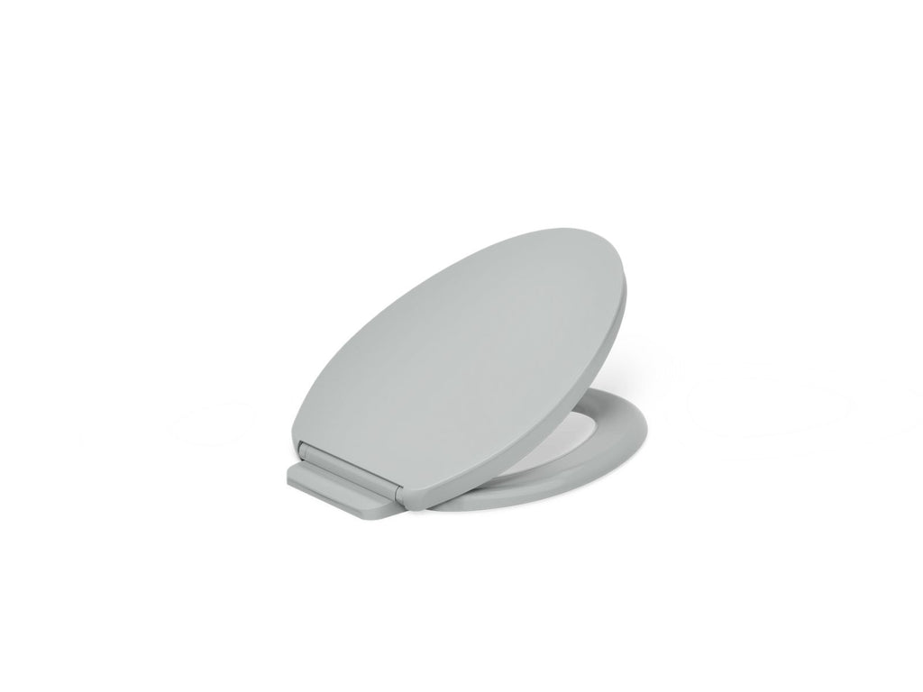 KOHLER K-26801-95 Impro Readylatch Quiet-Close Elongated Toilet Seat - Ice Grey