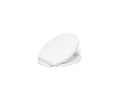 KOHLER K-26802-0 Impro Readylatch Quiet-Close Round-Front Toilet Seat - White