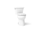KOHLER K-26813-0 Highline One-Piece Elongated Toilet, 1.28 Gpf - White