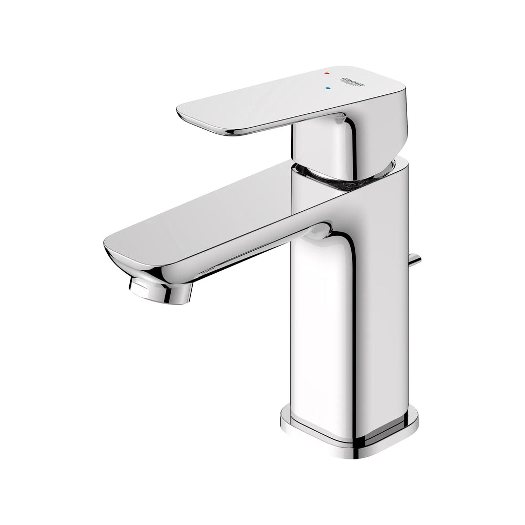 GROHE 1053490000 Cubeo Single Hole Single Handle S-Size Bathroom Faucet, Cold Start, 1.2 gpm - Chrome