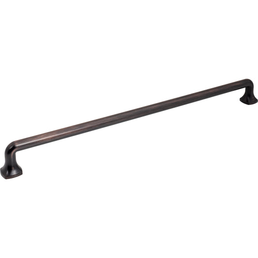 JEFFREY ALEXANDER 663-18DBAC Griffin 18" Center-to-Center Appliance Pull - Brushed Oil Rubbed Bronze