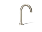 KOHLER K-27016-BN Occasion Deck-Mount Bath Spout With Cane Design - Vibrant Brushed Nickel