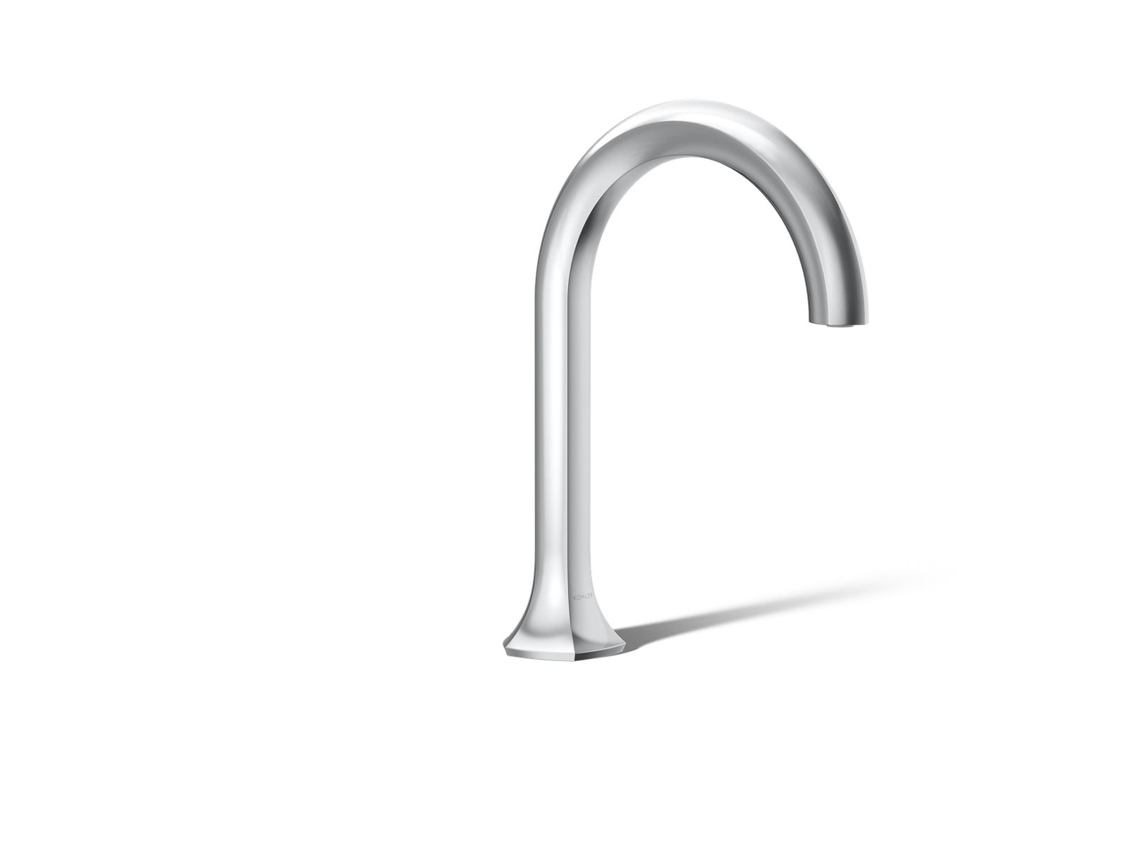 KOHLER K-27016-CP Occasion Deck-Mount Bath Spout With Cane Design - Polished Chrome