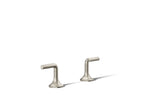 KOHLER K-27018-4-BN Occasion Deck-Mount Bath Faucet Handles With Lever Design - Vibrant Brushed Nickel