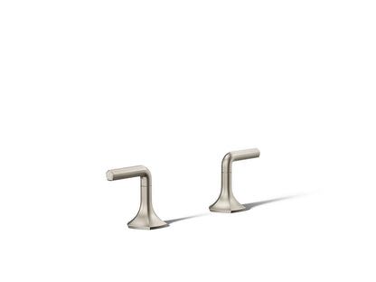 KOHLER K-27018-4-BN Occasion Deck-mount bath faucet handles with Lever design - Vibrant Brushed Nickel