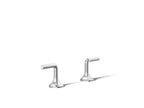 KOHLER K-27018-4-CP Occasion Deck-Mount Bath Faucet Handles With Lever Design - Polished Chrome