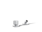 KOHLER K-27022-CP Occasion Deck-Mount Handshower Holder And Two-Way Diverter Valve - Polished Chrome