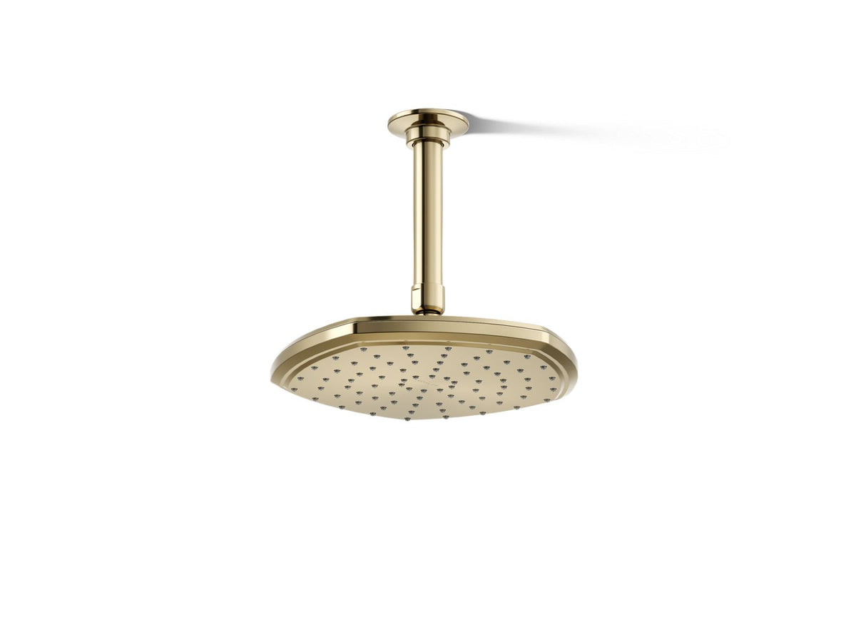 KOHLER K-27051-G-AF Occasion 8" Single-Function Rainhead, 1.75 Gpm - Vibrant French Gold