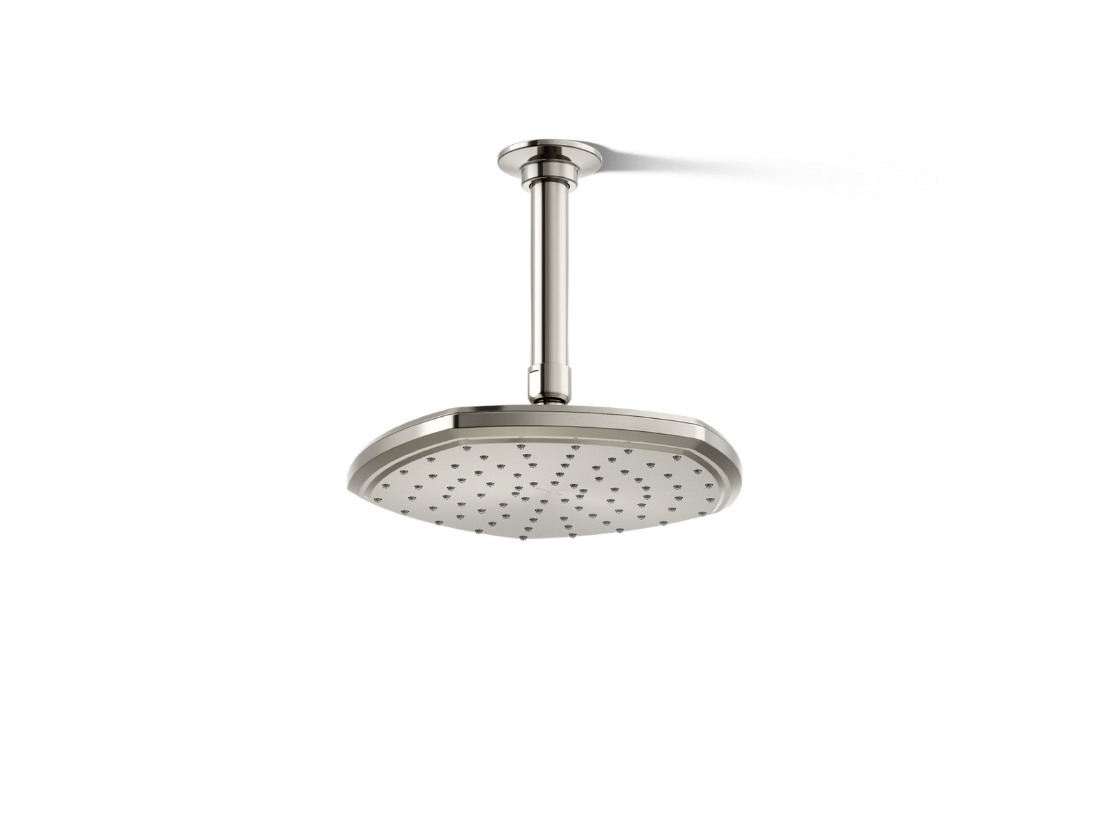 KOHLER K-27051-G-SN Occasion 8" Single-Function Rainhead, 1.75 Gpm - Vibrant Polished Nickel