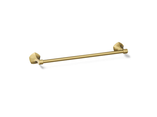 KOHLER K-27060-2MB Occasion 18" towel bar - Vibrant Brushed Moderne Brass