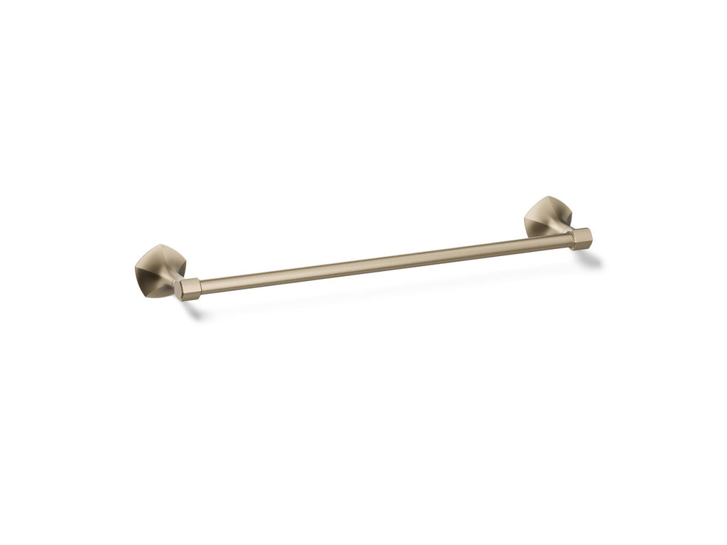 KOHLER K-27060-BV Occasion 18" Towel Bar - Vibrant Brushed Bronze