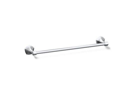 KOHLER K-27060-CP Occasion 18" towel bar - Polished Chrome