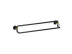 KOHLER K-27062-BMB Occasion 24" Double Towel Bar - Matte Black With Brushed Moderne Brass