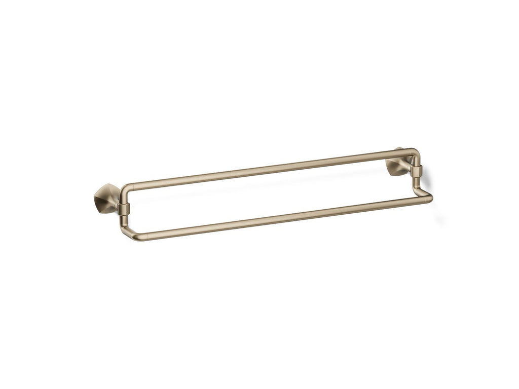 KOHLER K-27062-BV Occasion 24" Double Towel Bar - Vibrant Brushed Bronze