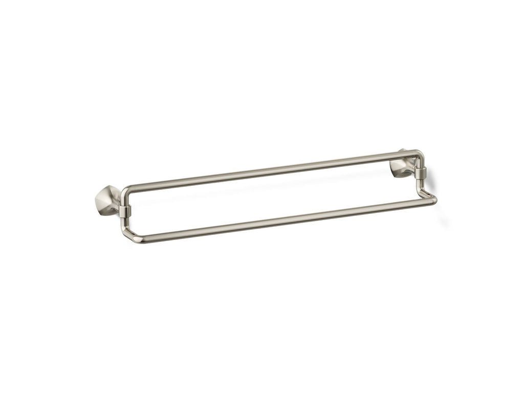 KOHLER K-27062-SN Occasion 24" Double Towel Bar - Vibrant Polished Nickel