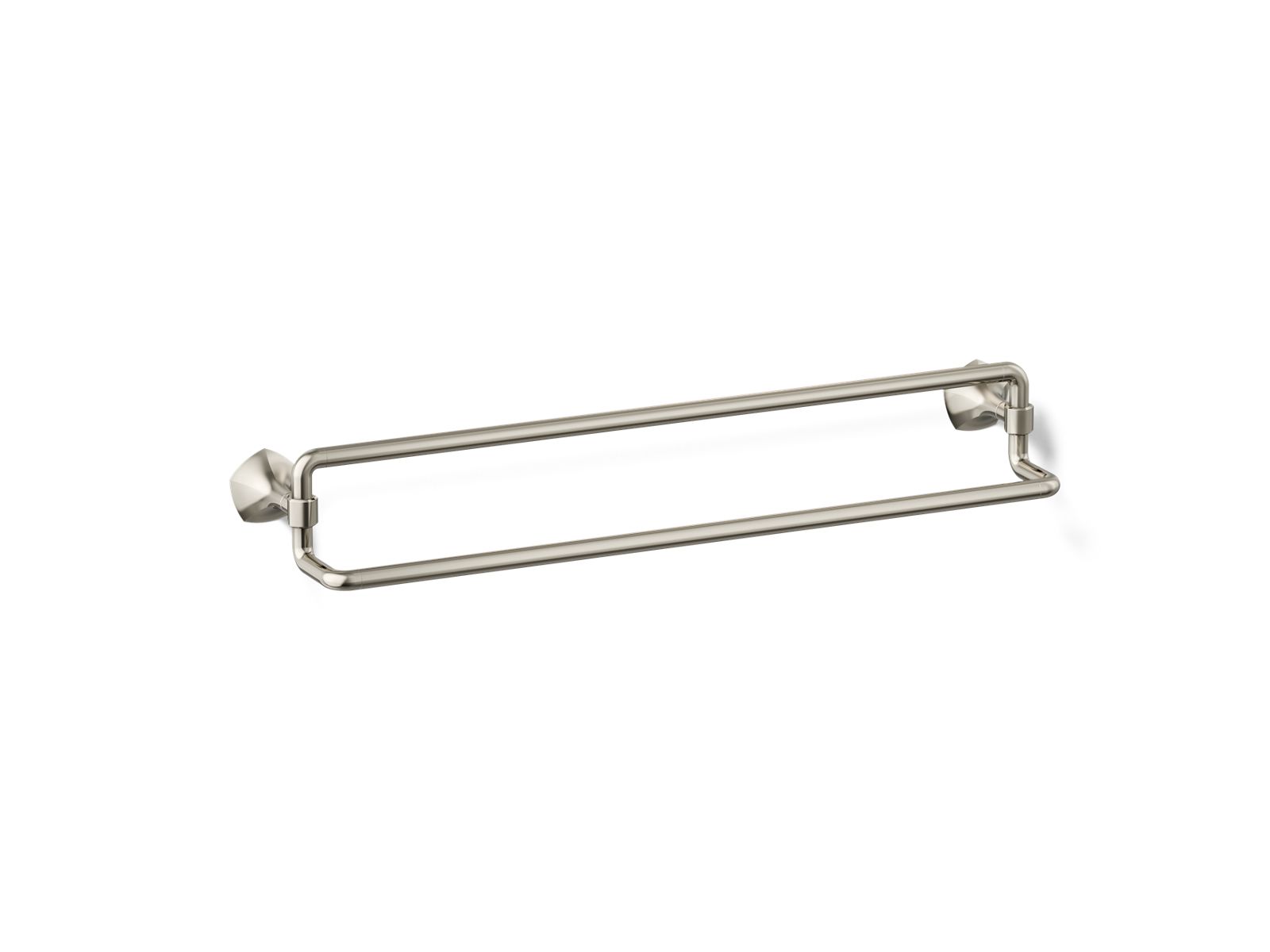 KOHLER K-27062-SN Occasion 24" Double Towel Bar - Vibrant Polished Nickel