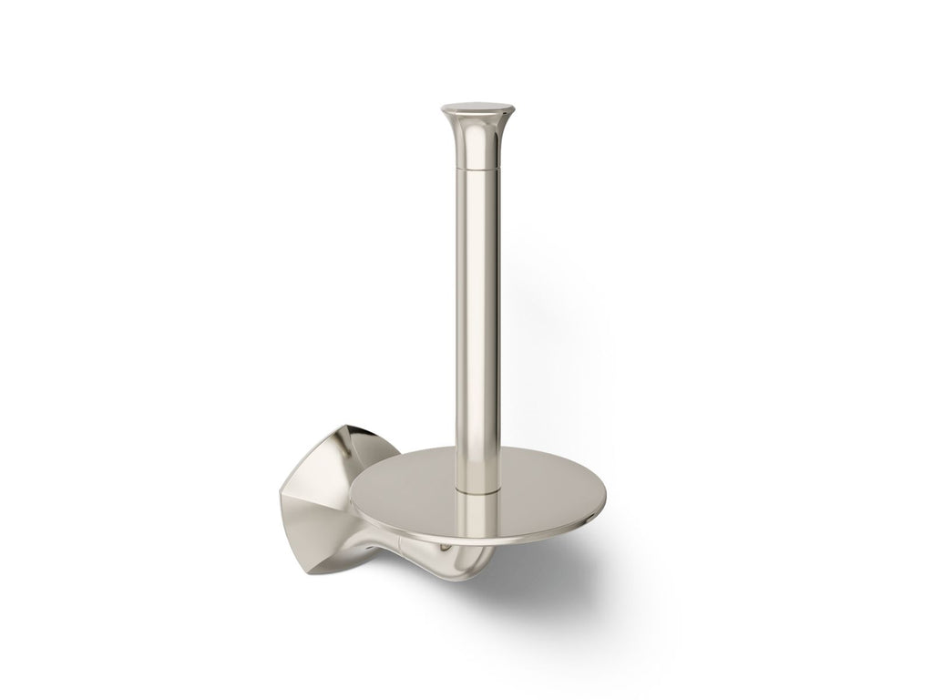 KOHLER K-27064-SN Occasion Vertical Toilet Paper Holder - Vibrant Polished Nickel