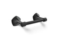KOHLER K-27065-BL Occasion Pivoting Toilet Paper Holder - Matte Black