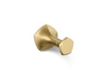 KOHLER K-27069-2MB Occasion Robe Hook - Vibrant Brushed Moderne Brass