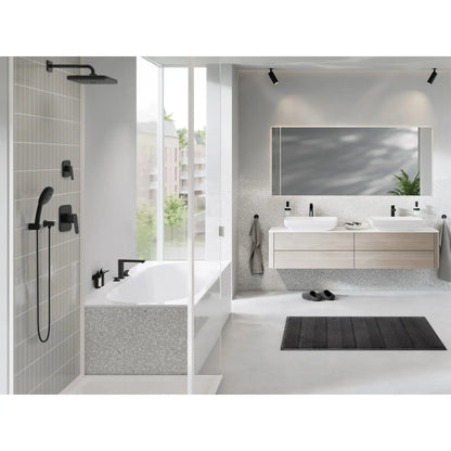 GROHE 1019202430 Cubeo Single Hole Single Handle M-Size Bathroom Faucet, 1.2 gpm - Matte Black