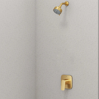 GROHE 105377GN00 Cubeo Pressure Balance Valve Shower Trim Kit - Brushed Cool Sunrise