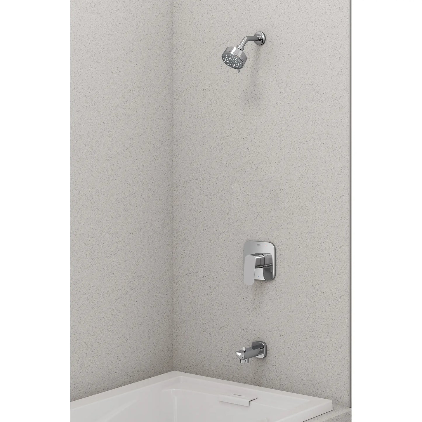 GROHE 1019240000 Cubeo Diverter Tub Spout - Chrome