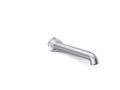 KOHLER K-27115-CP Occasion Wall-Mount Bath Spout With Straight Design, 12" - Polished Chrome