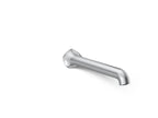 KOHLER K-27115-CP Occasion Wall-Mount Bath Spout With Straight Design, 12" - Polished Chrome
