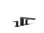 KOHLER K-27121-4-BL Parallel Deck-Mount Bath Faucet - Matte Black