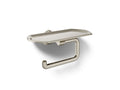 KOHLER K-27128-SN Occasion Toilet Paper Holder With Tray - Vibrant Polished Nickel