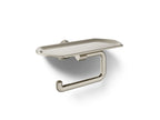 KOHLER K-27128-SN Occasion Toilet Paper Holder With Tray - Vibrant Polished Nickel