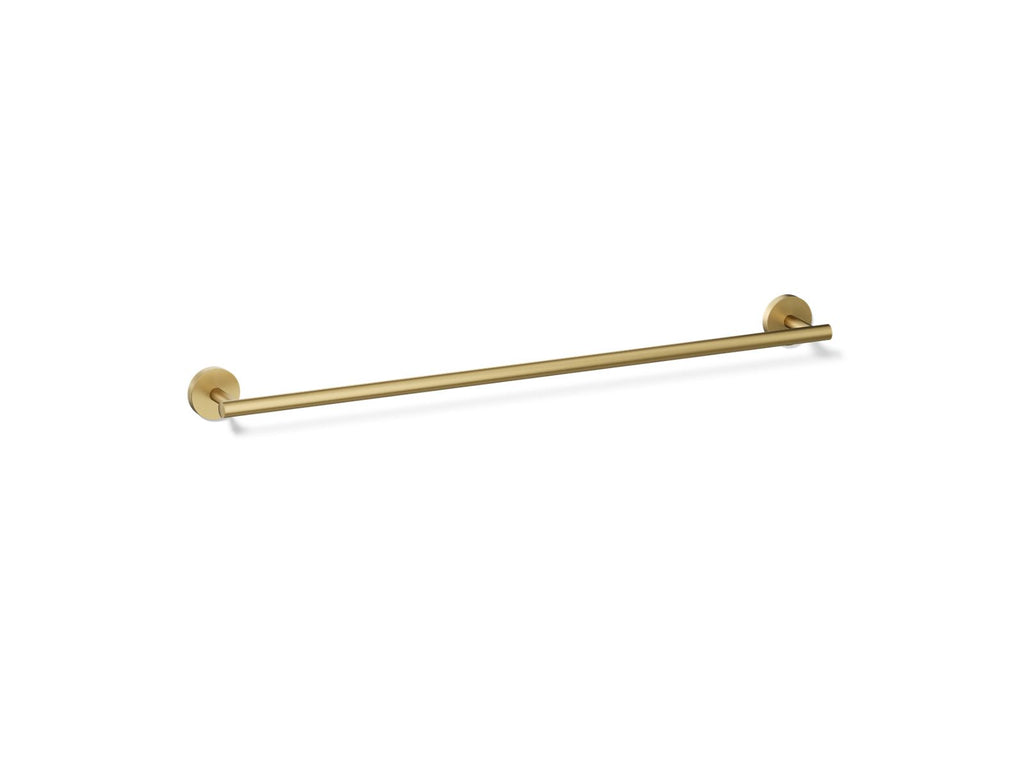 KOHLER K-27287-2MB Elate 24" Towel Bar - Vibrant Brushed Moderne Brass