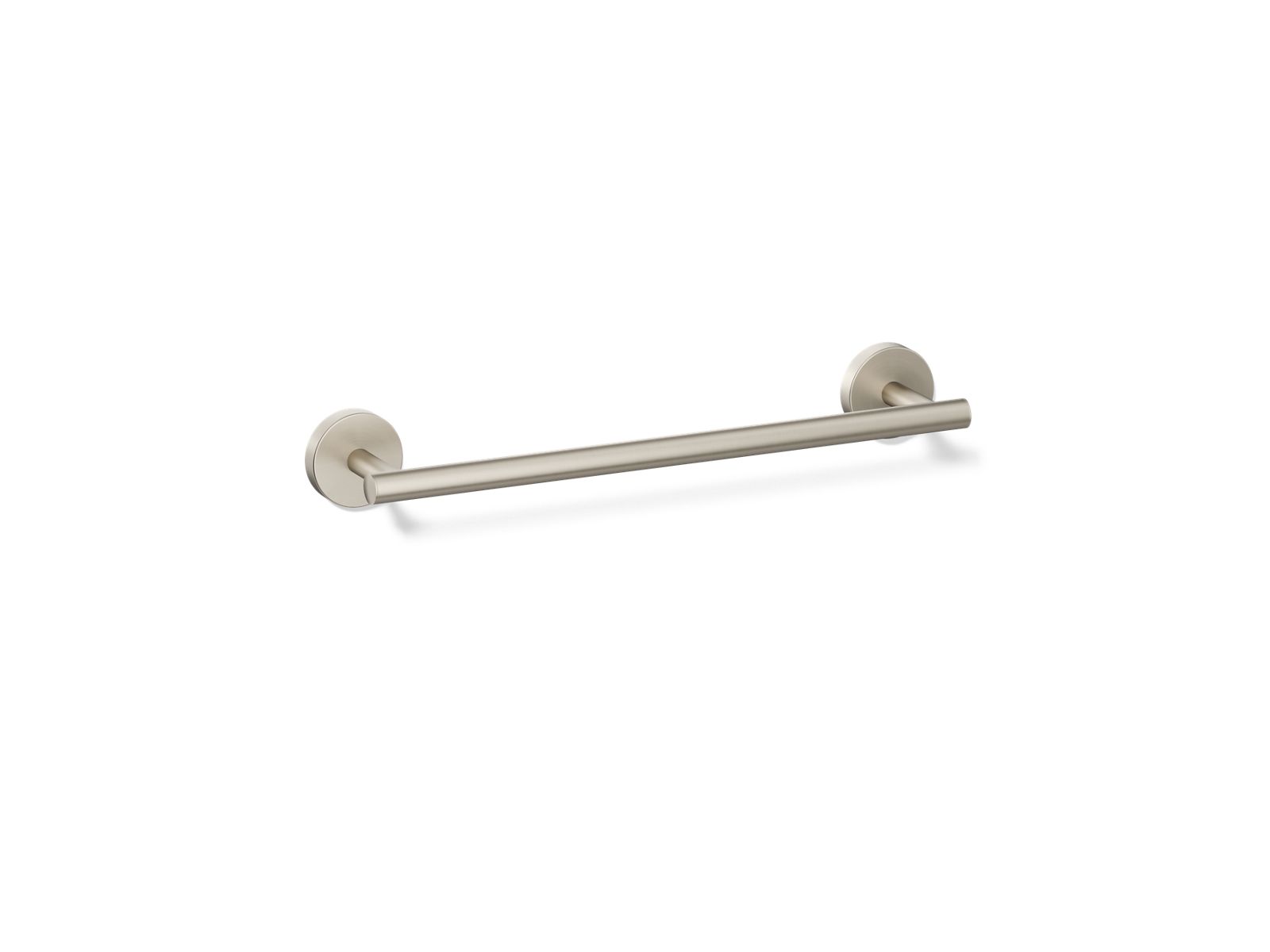 KOHLER K-27288-BN Elate 12" Towel Bar - Vibrant Brushed Nickel