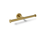 KOHLER K-27289-2MB Elate Double Toilet Paper Holder - Vibrant Brushed Moderne Brass