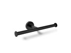KOHLER K-27289-BL Elate Double Toilet Paper Holder - Matte Black