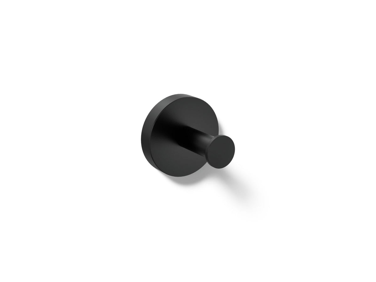 KOHLER K-27290-BL Elate Robe Hook - Matte Black